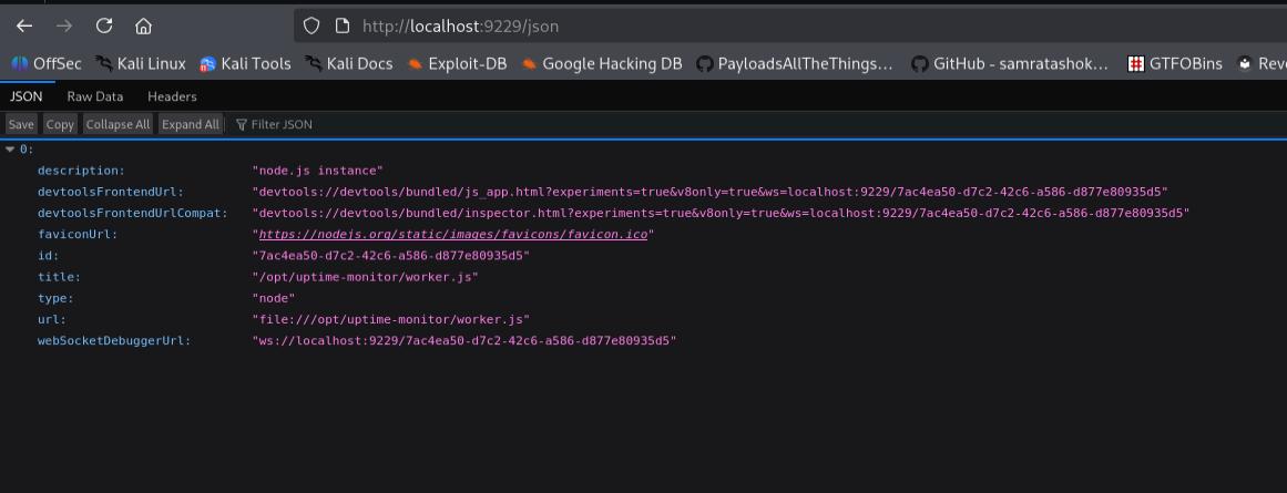 Debugger URL