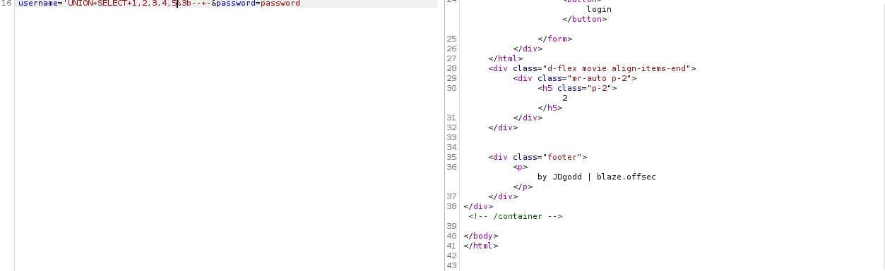 Union Select Integers